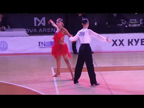 Видео: 13.04.2025.г. Скребов Даниэль & Васильева Софья, Взрослые + Молодёжь до В класса, La. 1/4 финала.