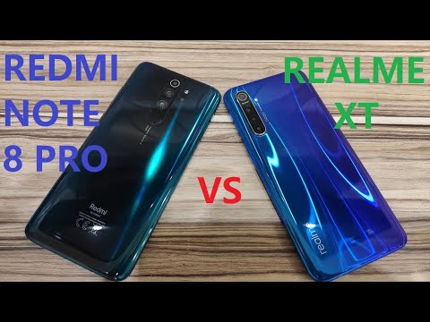 Видео: Сравнение Redmi Note 8 Pro и Realme XT