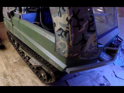 Видео: Пелец транспортер 1000 Ремонт ходовой и обзор техники