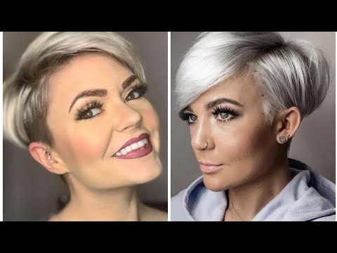 Видео: Последние 40 изображений коротких стрижек для женщин и удлиненного боба-пикси