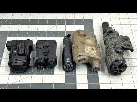 Видео: SMS-лазеры: Trinity против Holosun IRIS-GR3, PEQ-15 и MAWL-DA