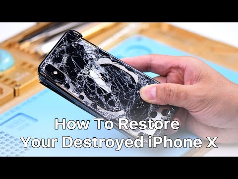 Видео: Как восстановить разрушенный iPhone X