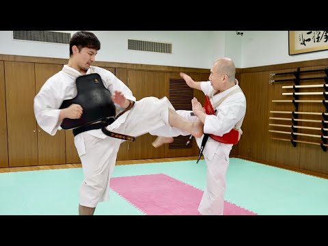 Видео: Быстро меняющиеся удары в Сёриндзи Кемпо! Каратист с железным кулаком поражен!