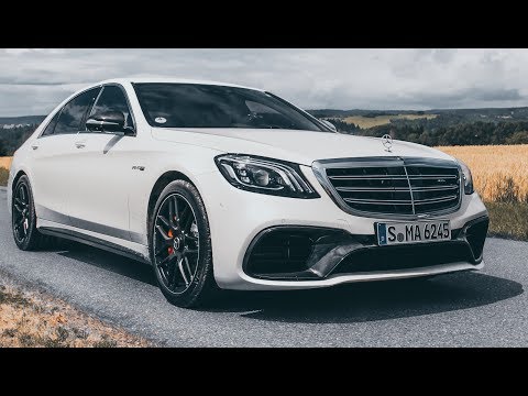 Видео: 260 по автобану на новом S-Class S 63! Проблема для BMW 7 и Audi A8? Тест-обзор. Mercedes-Benz. AMG.