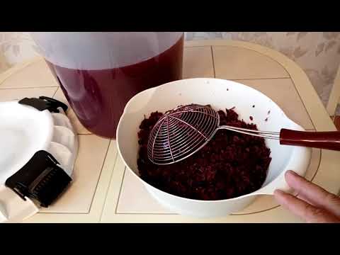 Видео: ирговое вино часть №2