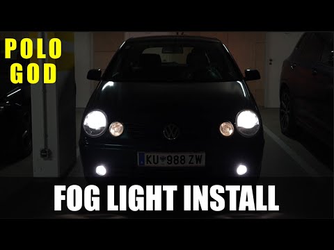Видео: Установка противотуманных фар Polo 9N