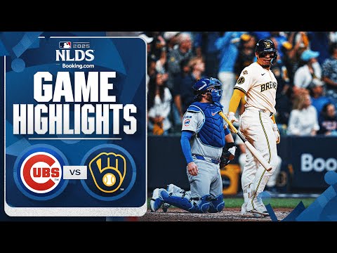 Видео: Лучшие моменты второй игры NLDS «Кабс» против «Брюэрс» (6 октября 2025 г.) | Лучшие моменты MLB