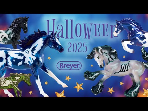 Видео: Хеловінська колекція 2025 року від Breyer!