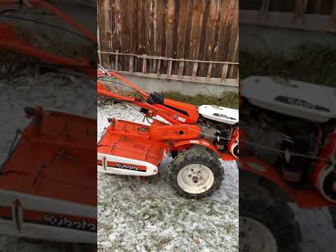 Видео: Бензиновый мотоблок Kubota (обзор для покупателя)