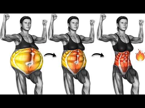 Видео: 30-минутная тренировка пресса для начинающих 🔥 Уменьшите талию на 7,5 см | Программа для плоского...