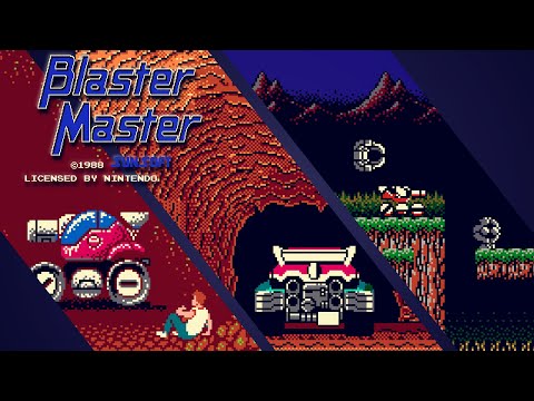 Видео: Полное прохождение (((Dendy))) Blaster Master / Бластер Мастер