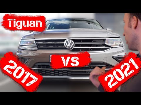 Видео: Сравнение Tiguan 2017 и 2021 годов