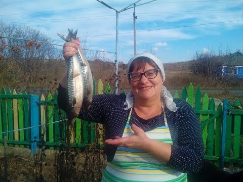 Видео: Скумбрия в духовке с айвой. Самый полезный ужин.