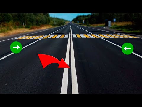 Видео: Одна и две сплошные — в чем разница. Белая, жёлтая и синяя разметка.