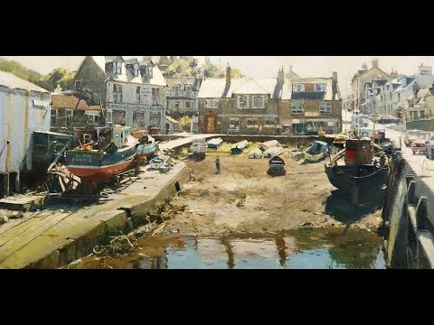 Видео: British artist David Curtis, художник Девід Кертіс