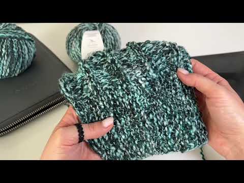 Видео: Шапка Бини поперек. Часть 3