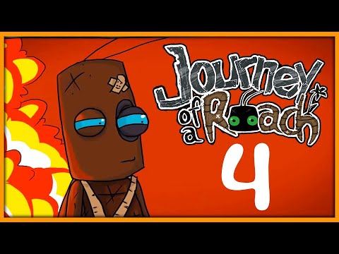 Видео: Прохождение Journey of a Roach -4- Мы полетим на Луну!