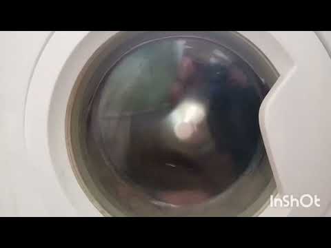 Видео: стирка на indesit 4 kg A CJass IWUB4085 синтетика интенсивна 60