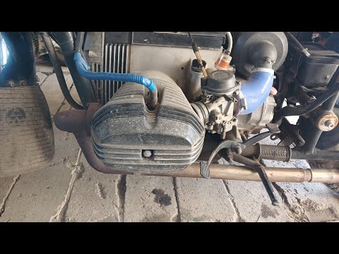 Видео: Мечта опозитчика ) Днепр 16 кмз с редким  двигателем бмв r100/7 bmw r100 ural dnepr