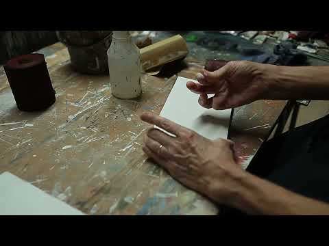 Видео: Грунтовка дерева для живописи. Часть 4.