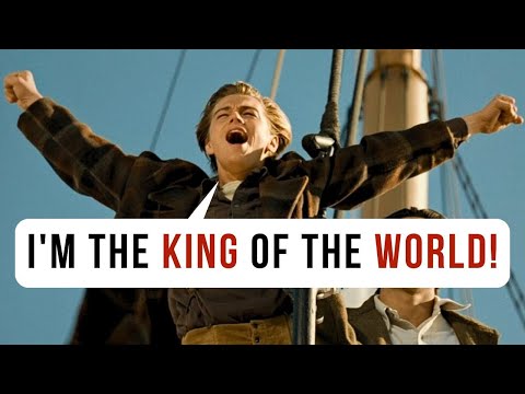 Видео: АНГЛИЙСКИЙ ПО ФИЛЬМУ "ТИТАНИК" – I'm the King of the World! | Эпизод 16 #владейанглийским