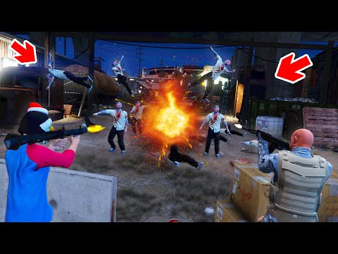 Видео: НАШЕЛ БАЗУ ВЫЖИВЖИХ НО НА НАС НАПАЛИ ЗОМБИ ! ВЫЖИВАНИЕ В ЗОМБИ АПОКАЛИПСИСЕ В ГТА 5 !