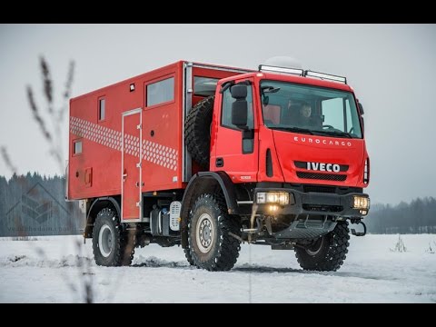 Видео: Вездеходный автодом IVECO EUROCARGO ML150E28W 4х4.