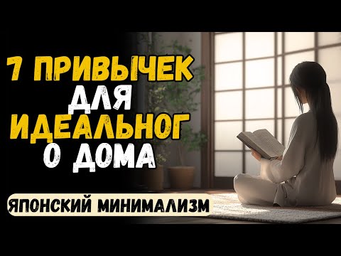 Видео: МИНИМАЛИЗМ ЯПОНИИ: 7 ПРАВИЛ для всегда ЧИСТОГО ДОМА