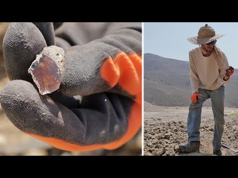 Видео: Целый день ищу драгоценный опал на этой шахте в Неваде | Шахта опалов «Ройал Пикок»