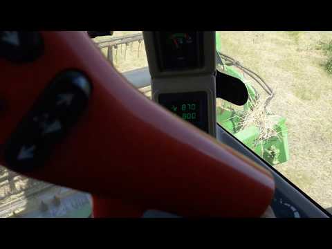 Видео: Уборка 2020почалась JOHN DEERE 1550wts