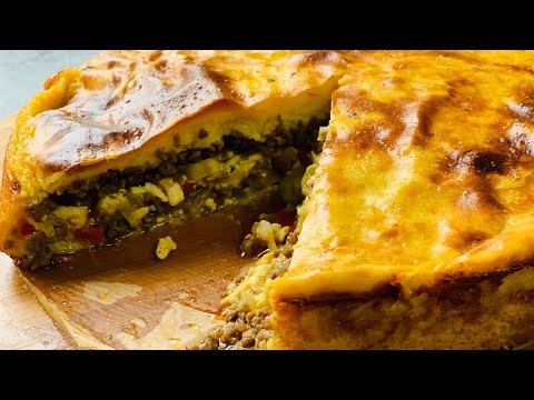 Видео: Такой Пирог Вы Ещё Не Ели! ПИРОГ БЕЗ ТЕСТА! КАРТОФЕЛЬНЫЙ ПИРОГ С МЯСОМ!!Пирог из Картофеля с Мясом!