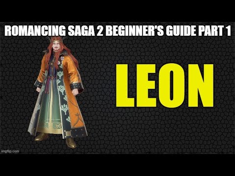 Видео: Romancing Saga 2 Revenge of the Seven Лучшее руководство по началу игры, часть 1, Леон