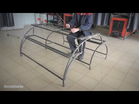 Видео: Скамейка трансформер первый опыт