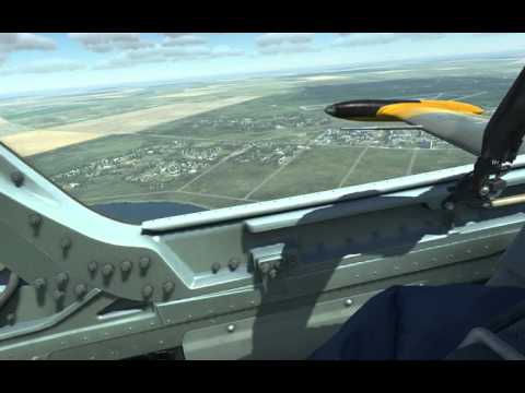Видео: DCS World. L-39. Запуск, полет по кругу.