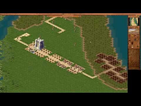 Видео: игра Фараон, прохождение миссии №3 БЕЗ ПЕРЕКРЕСТКОВ (game Pharaoh, mission №3 without of crossroads)