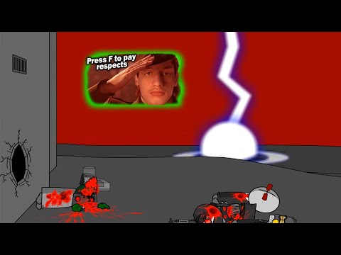 Видео: Madness Combat : Начало Конца ( 7.5 - 8 ) - Реакция на Krinkels - Бой Безумия Маднес Комбат ! ? #3