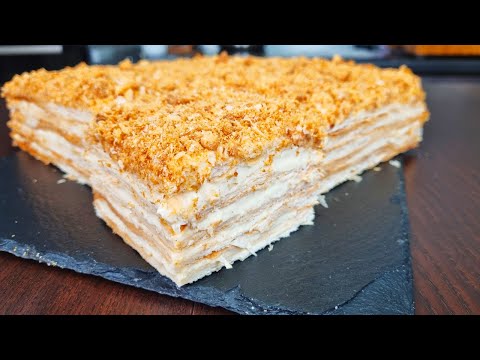Видео: ХИТ! Торт НАПОЛЕОН. Мой ФИРМЕННЫЙ рецепт ЗАВАРНОГО КРЕМА.