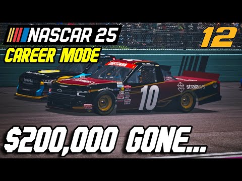 Видео: Режим карьеры NASCAR 25 — ТРАТЬМ ВСЕ ДЕНЬГИ...