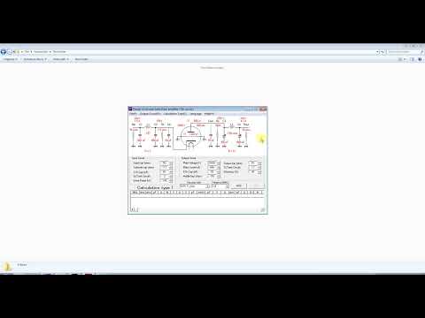 Видео: Программа для расчета усилителей с ОС