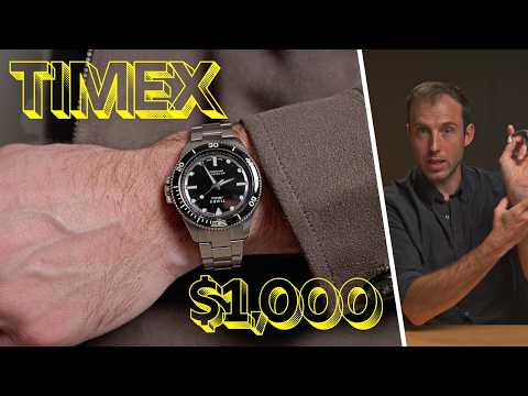 Видео: Обзор часов Timex за 1000 долларов... Я удивлен