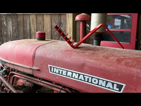 Видео: Мой первый приставной подножкой Farmall 140