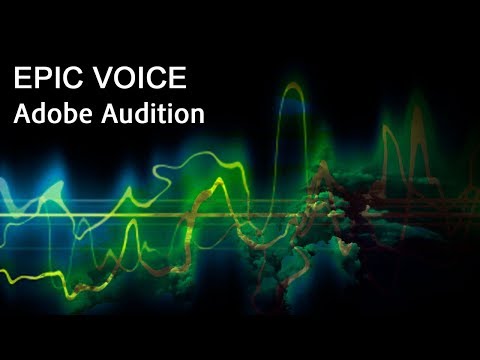 Видео: Эпичный голос Adobe Audition