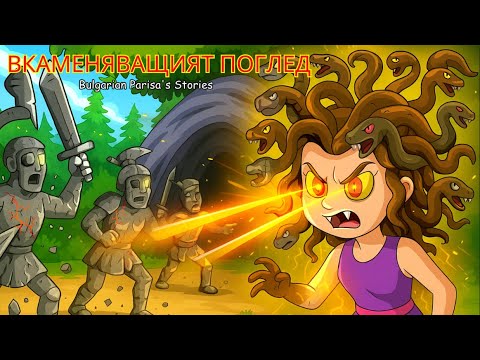 Видео: Вкаменяващият поглед | Най-доброто от приказките | Bulgarian Parisa's Stories