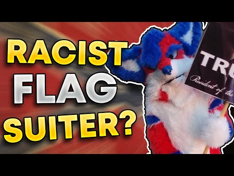 Видео: Фурсьют с флагом Конфедерации | Furry Bigotry (Магнус Диридиан)