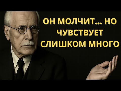 Видео: Он СКРЫВАЕТ ЭТО ОТ ВАС… Потому что ЧУВСТВУЕТ СЛИШКОМ МНОГО | Карл Юнг