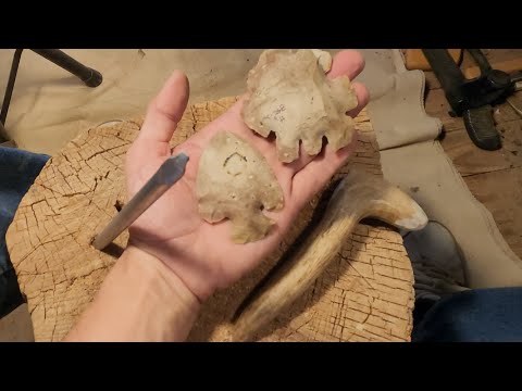 Видео: 1606 — Часть 1 — Обратный непрямой ударный удар кремнёвым камнем