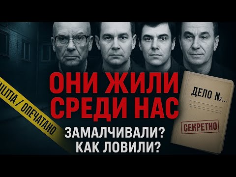 Видео: Они жили среди нас! Жуткая правда о маньяках СССР