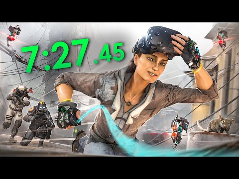 Видео: Я Впервые Заспидранил Half-Life Alyx