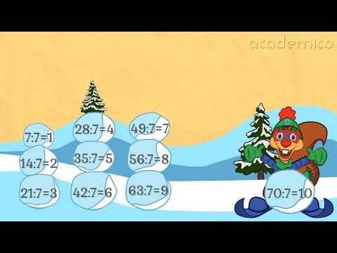 Видео: Деление със 7 - Математика 2 клас | academico