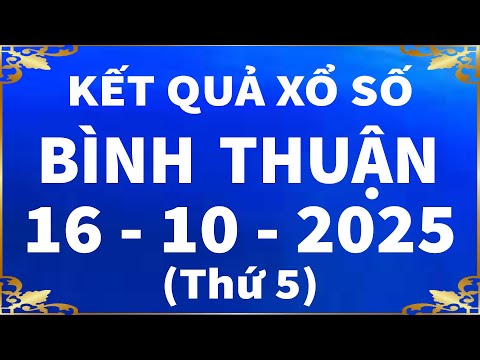 Видео: Лотерея Бинь Туан, 16 октября — XSBTH — XSBTHUAN — SXBTH | Лотерея Бинь Туан сегодня